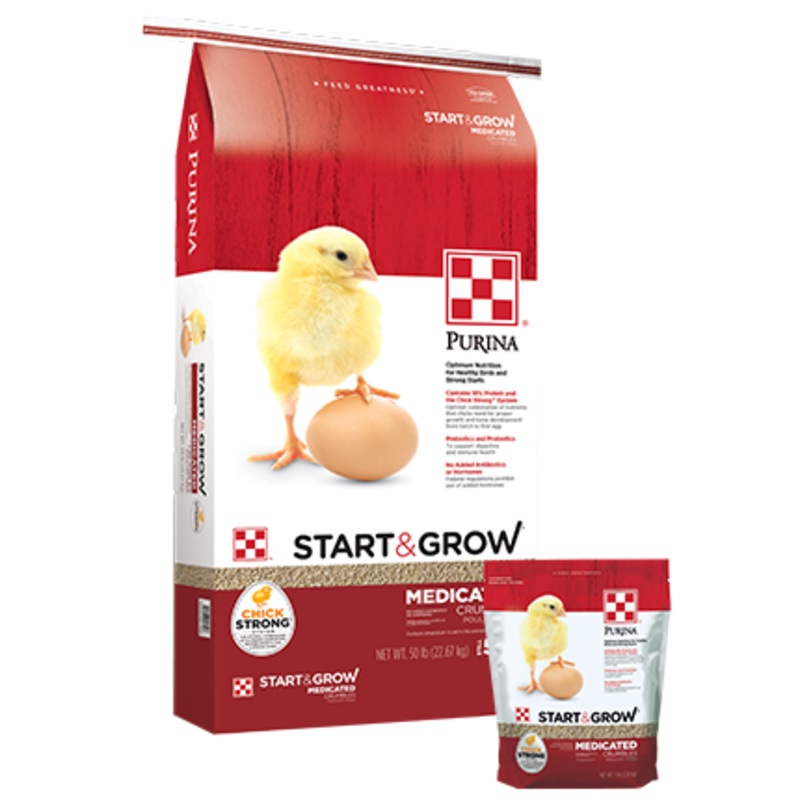Start N Grow Medicated Chick Feed 5lb