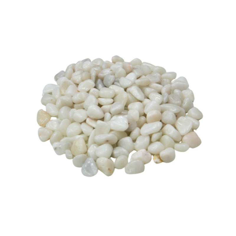 Aqualife 8-10mm Polished White Stone 10kg