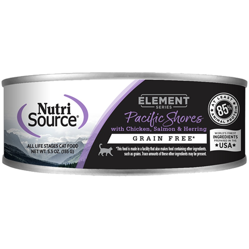 Element Series Pacific Shores with Chicken, Salmon & Herring Grain-Free Wet Canned Cat Food