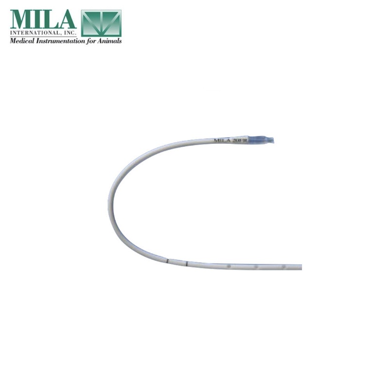 Esophagostomy Feeding Tubes  Silicone, 20Fr x 55cm (22in) with 10cm of sideholes