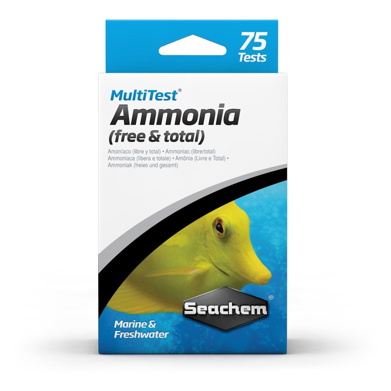 MultiTest: Ammonia MultiTest: Ammonia 75 Tests – MAP Price $16.31