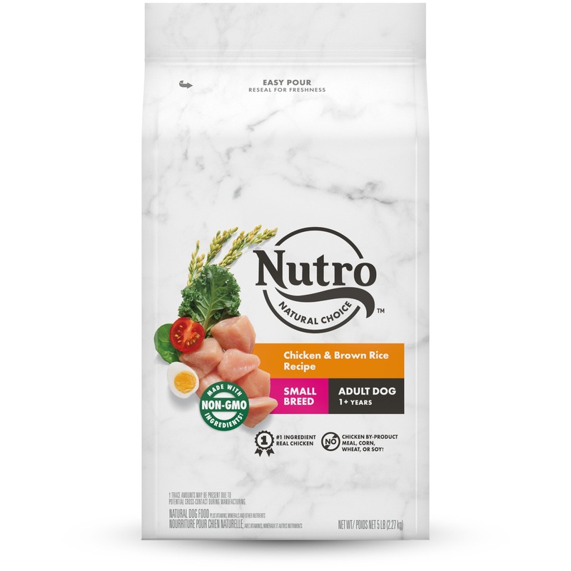 Nutro NATURAL CHOICE SMALL BREED ADULT CHICKEN & BROWN RICE RECIPE 13 lb