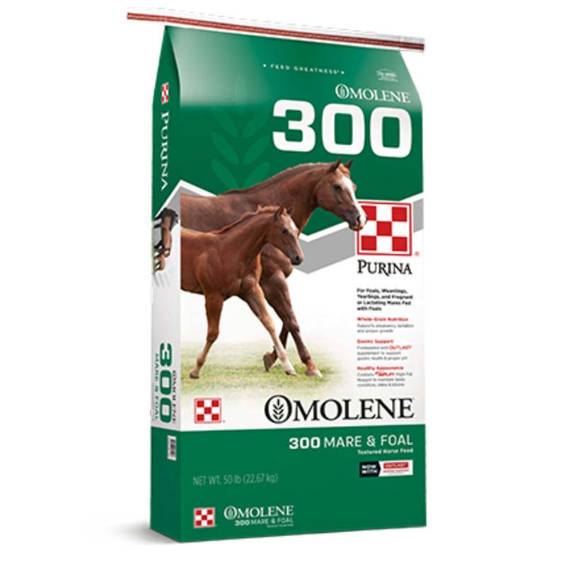 Purina Omolene #300 Growth Horse Feed 50 lbs