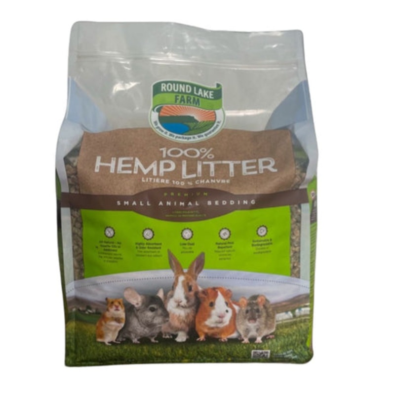 Round Lake Farm 100% Hemp Litter 10 lb