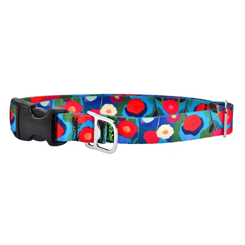 Cycle Dog Ecoweave Fresh Floral Dog Collar Medium