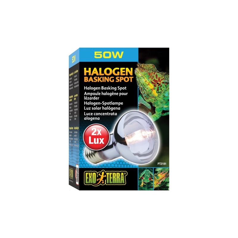 Exo Terra – Sun Glo Daylight Halogen Lamp (50w) 50w