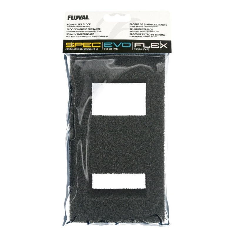 Fluval Foam Filter Block – SPEC 3 & 5 – Flex 9 – EVO 5