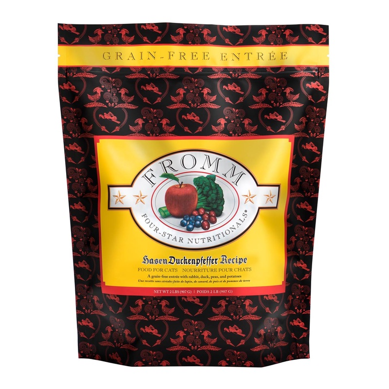Fromm Four-Star Hasen Duckenpfeffer Recipe Cat Food 10 lbs