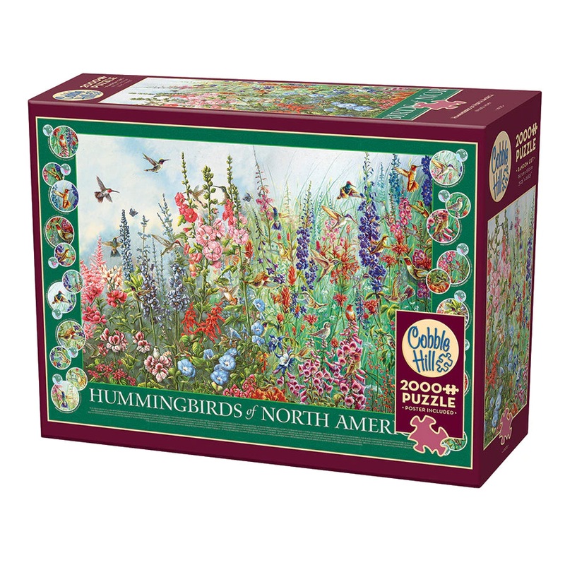 Hummingbirds of North America 2000 Piece Puzzle