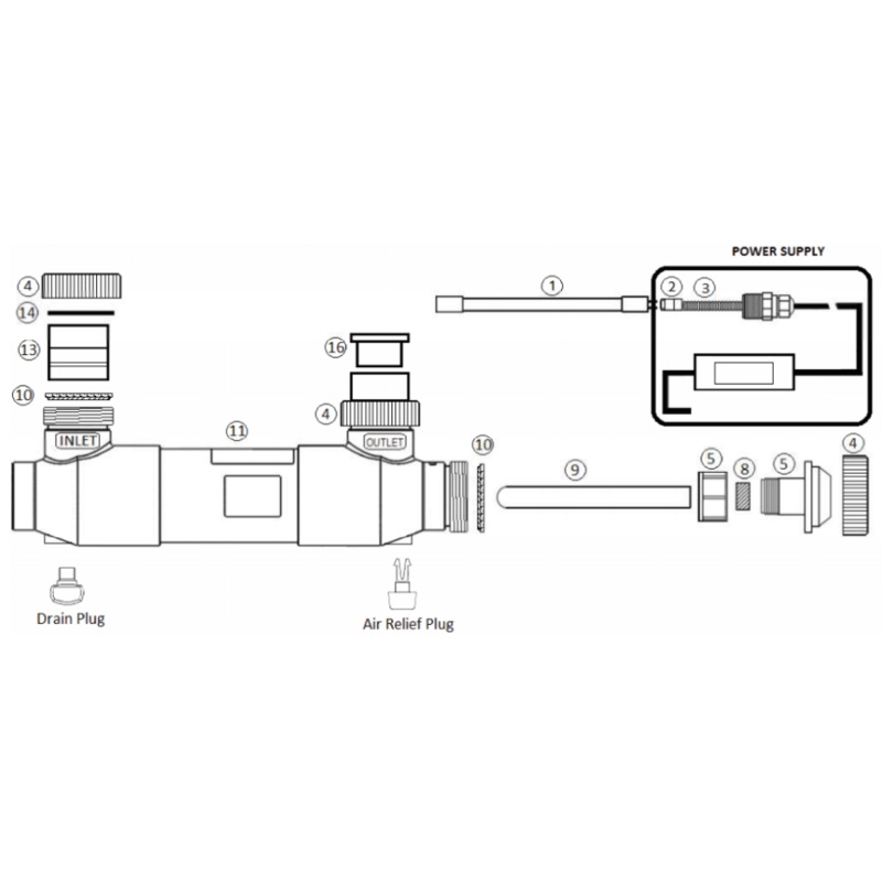 Smart UV High-Output Sterilizer Replacements – Manufactured AFTER 8/20/2020 UVLE50