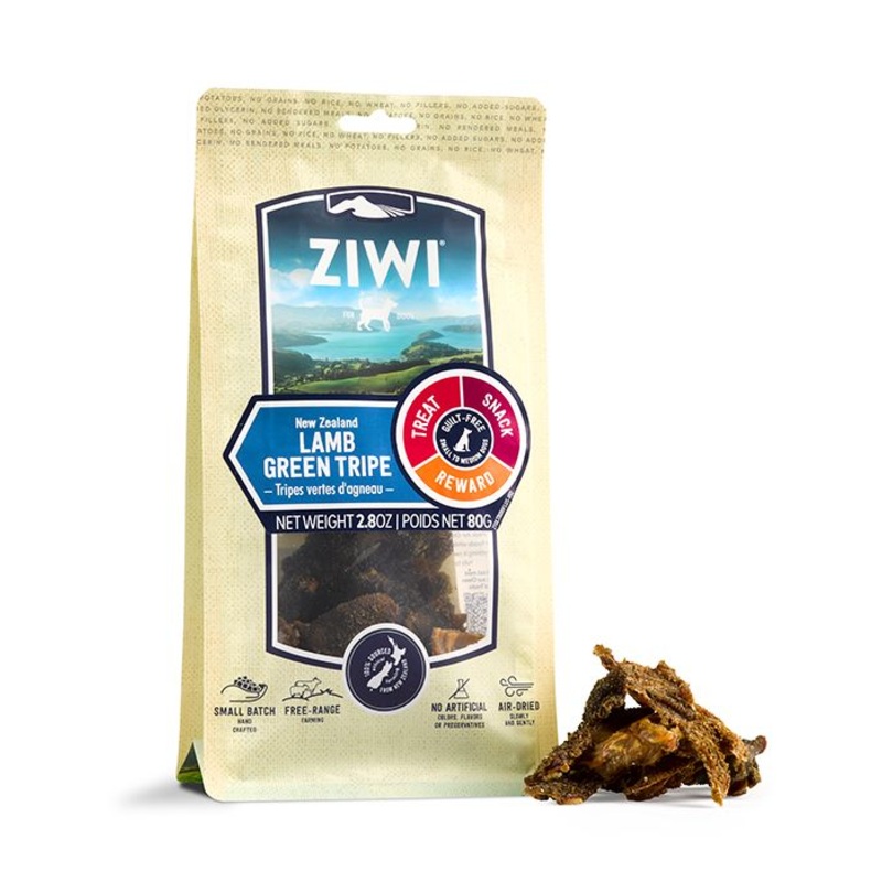 ZIWI Peak Lamb Green Tripe Dog Treats 80g – 80G