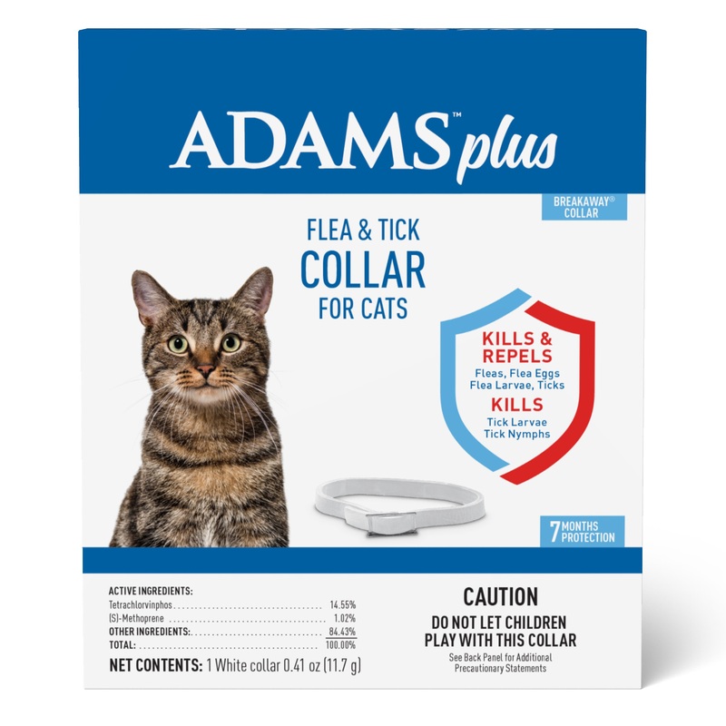 Adams Plus Flea & Tick Collar for Cats 1 pack 1 pack