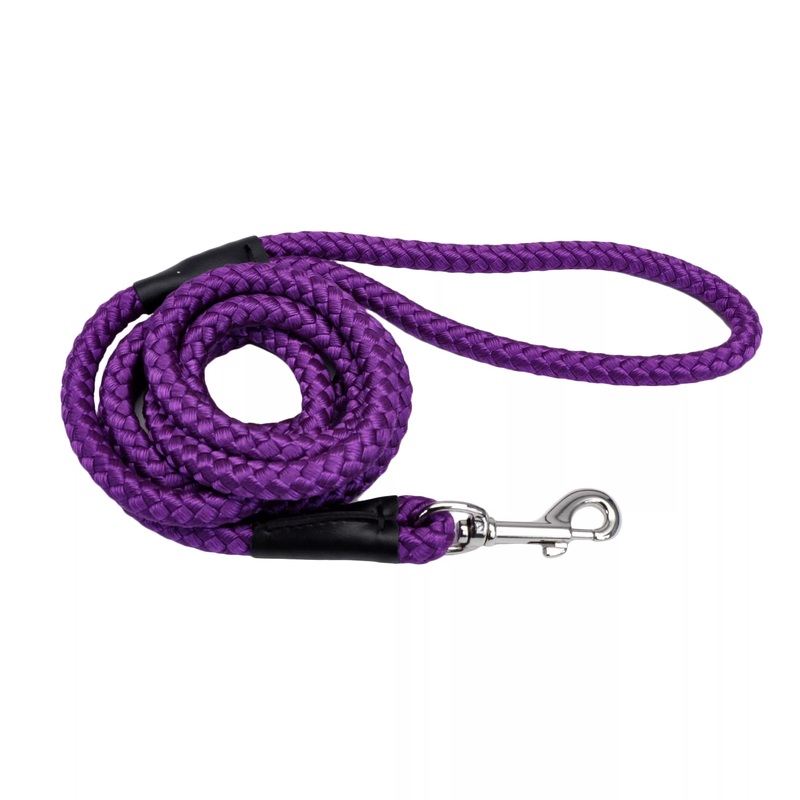 Coastal Pet Coastal Rope Dog Leash 1/2″ x 6′ Orchid
