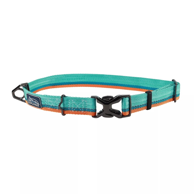 Costal K9 Explorer Trek Adjustable Dog Collar – Large   18-26″ – Everglades