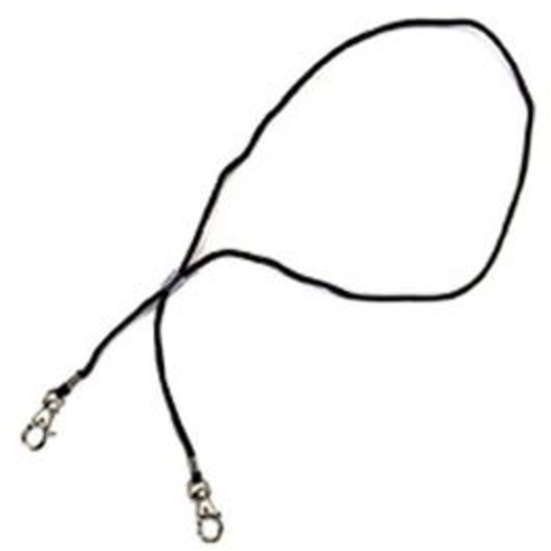 Dog Training Lanyard, Braided, Black