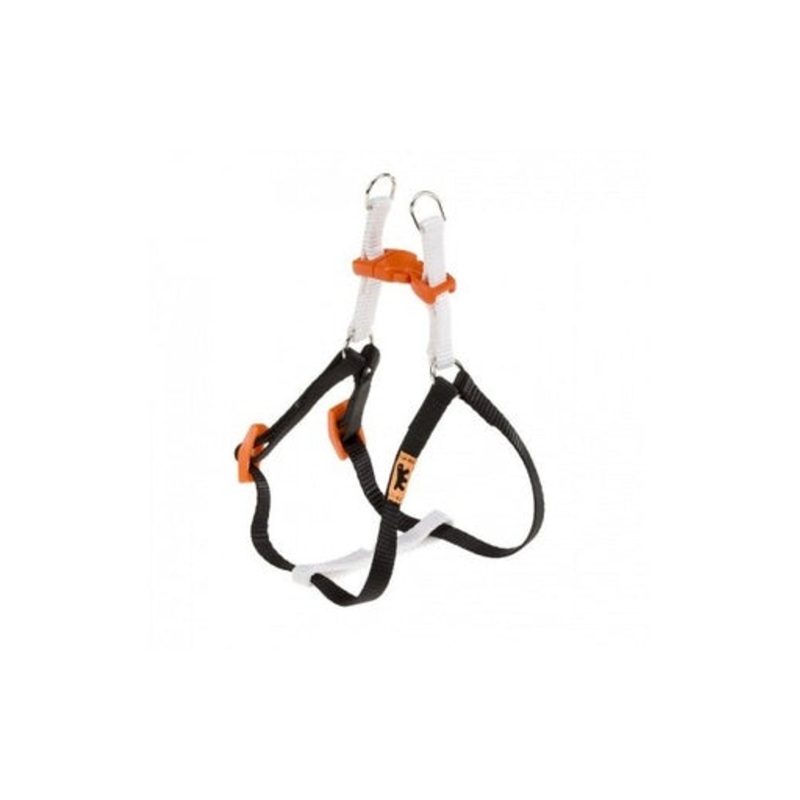 Ferplast Easy P Harness[Color – White, Dimension – 45-63cm x 15mm]