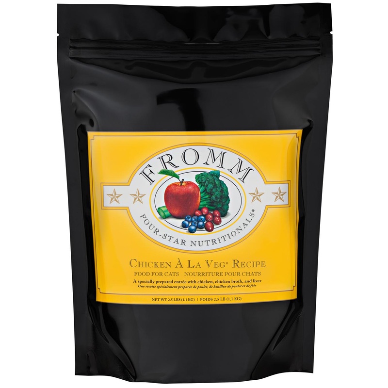 Fromm Four-Star Chicken  La Veg Recipe Cat Food 4 lbs