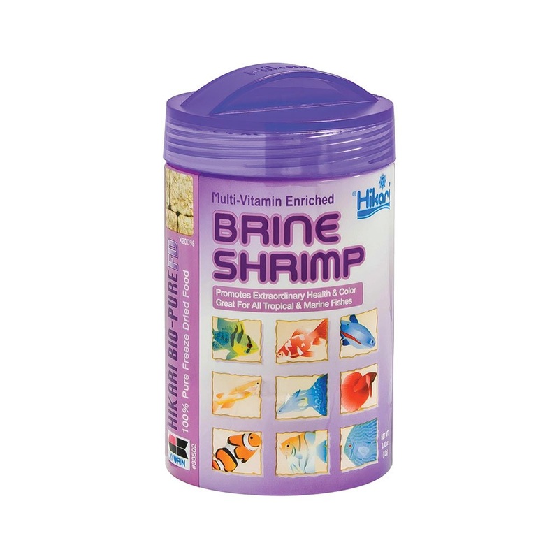 Hikari Bio-Pure Freeze-Dried Brine Shrimp Fish Food .42 oz
