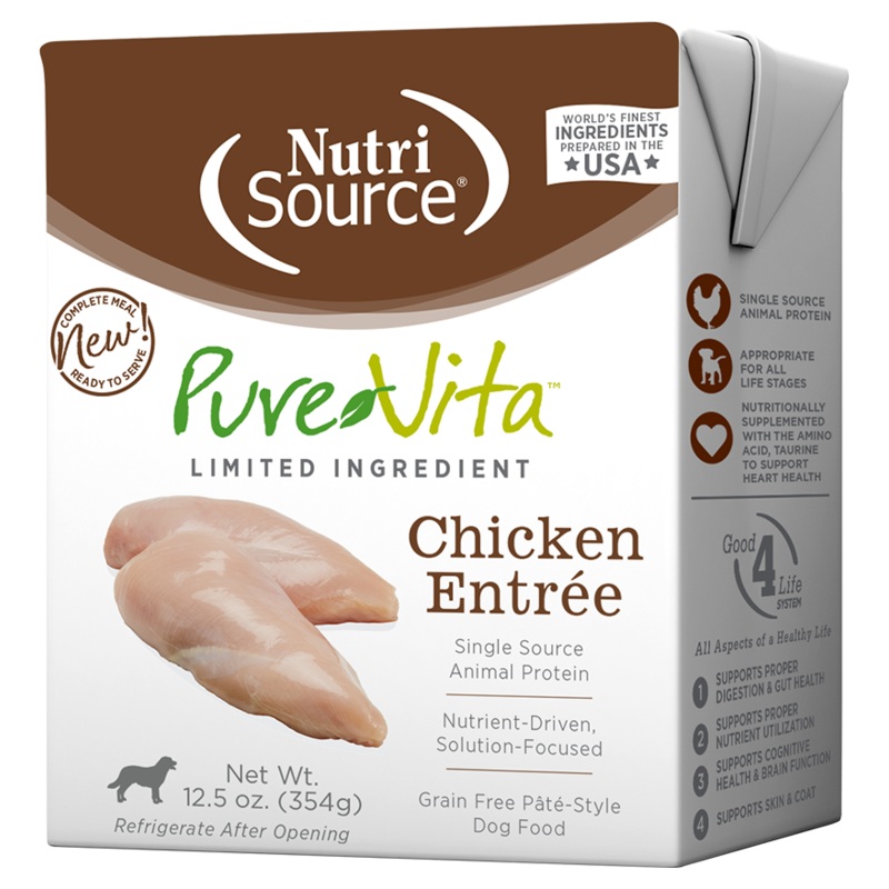 NutriSource Chicken Entre Limited Ingredient Wet Dog Food