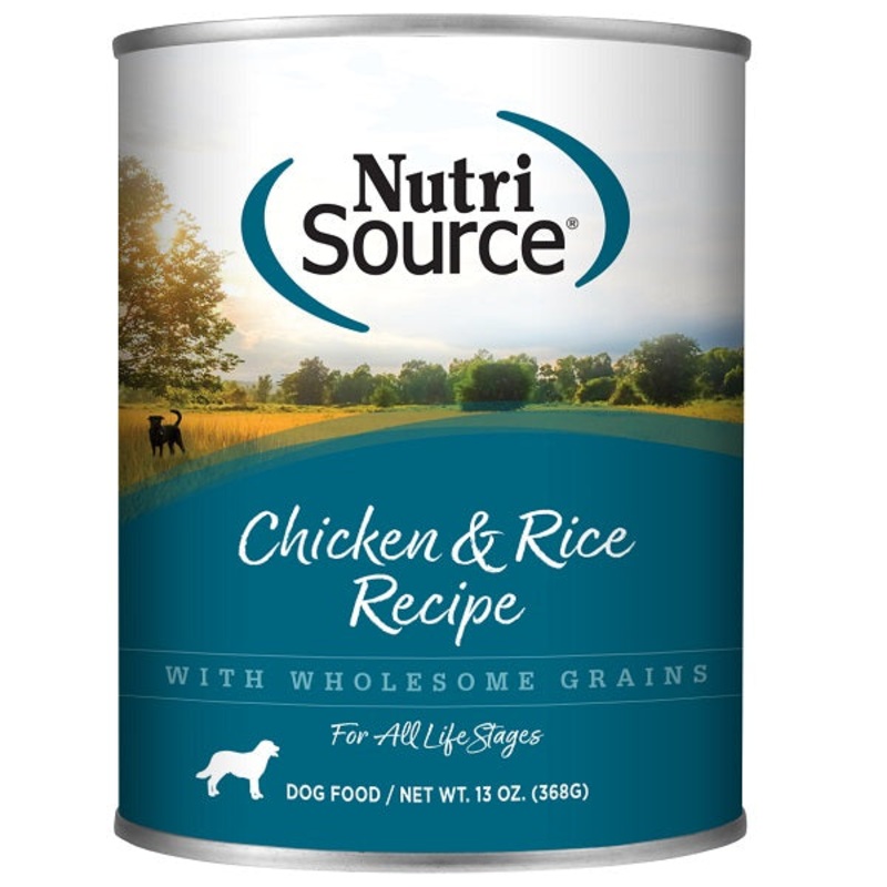 NutriSource Chicken & Rice 13oz Single 13oz