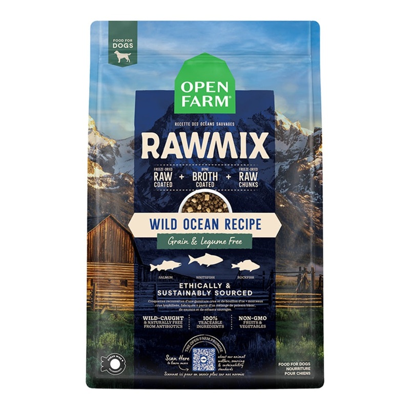 Open Farm RawMix Wild Ocean Grain-Free Dry Dog Food 3.5lb