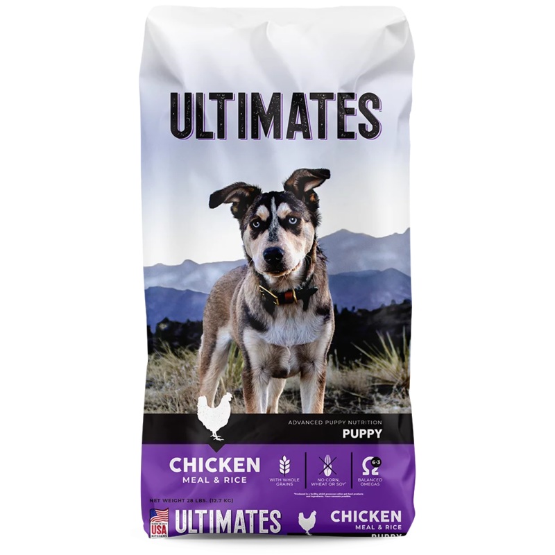Ultimates Chicken Meal & Rice For Puppies 28 LB