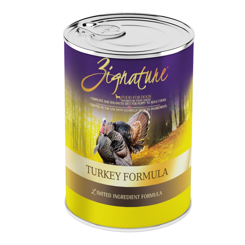 Zignature Turkey Formula Wet Dog Food 13OZ