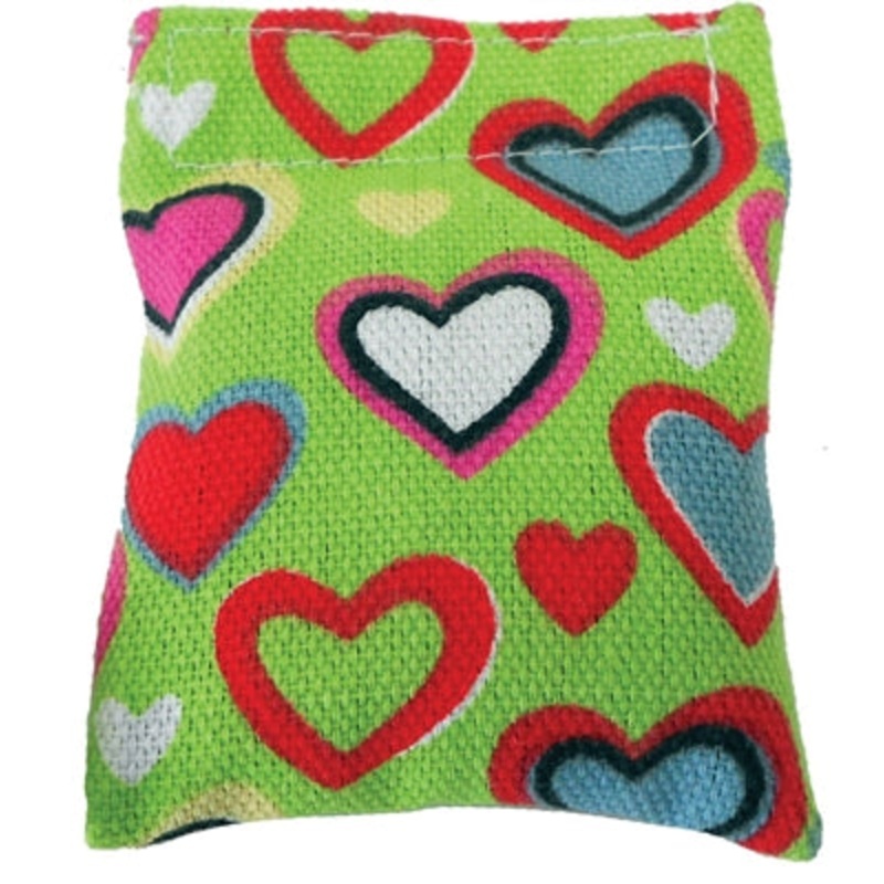 Catnip Heart and Kitty Pillow – Refillable