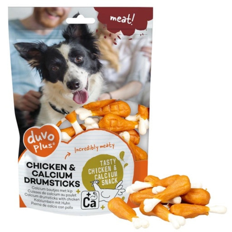 Duvo+ Meat! Chicken & Calcium Drumsticks[Weight – 180g]