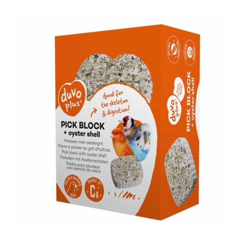 Duvo+ Pick Block With Oyster Grit 200g – 7.2×9.7×3.5 cm[Weight – 200g]