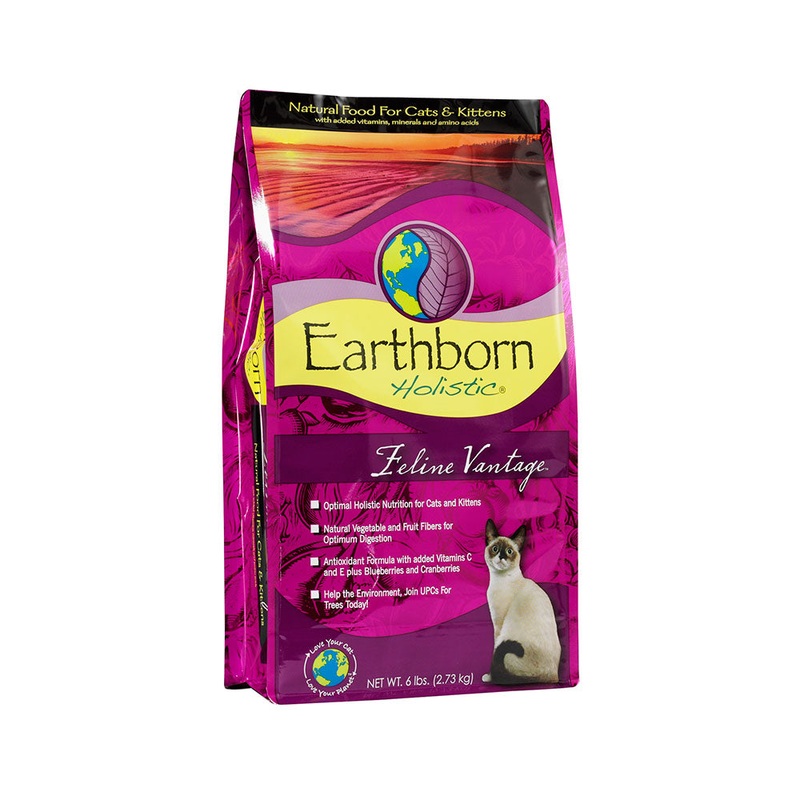 Earthborn Holistic Feline Vantage Cat Food 6 Lbs