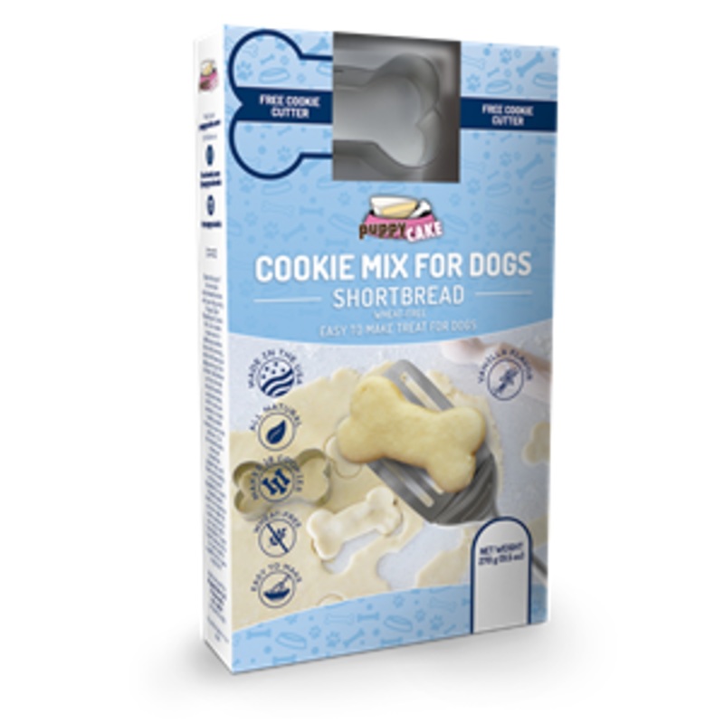 Puppy Cake Shortbread Cookie Mix And Cutter