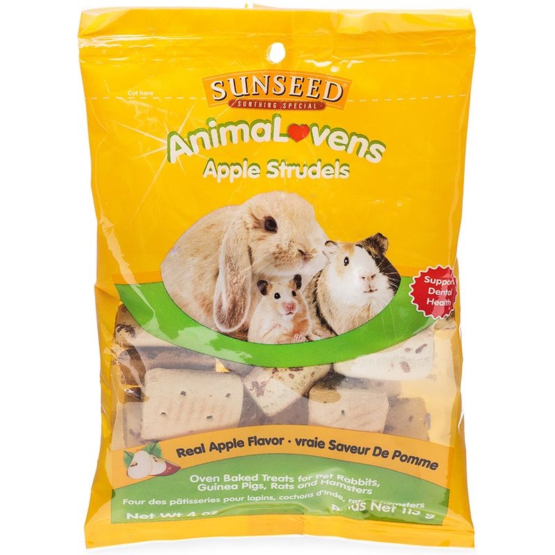 Sunseed AnimaLovens Apple Strudels 4 oz