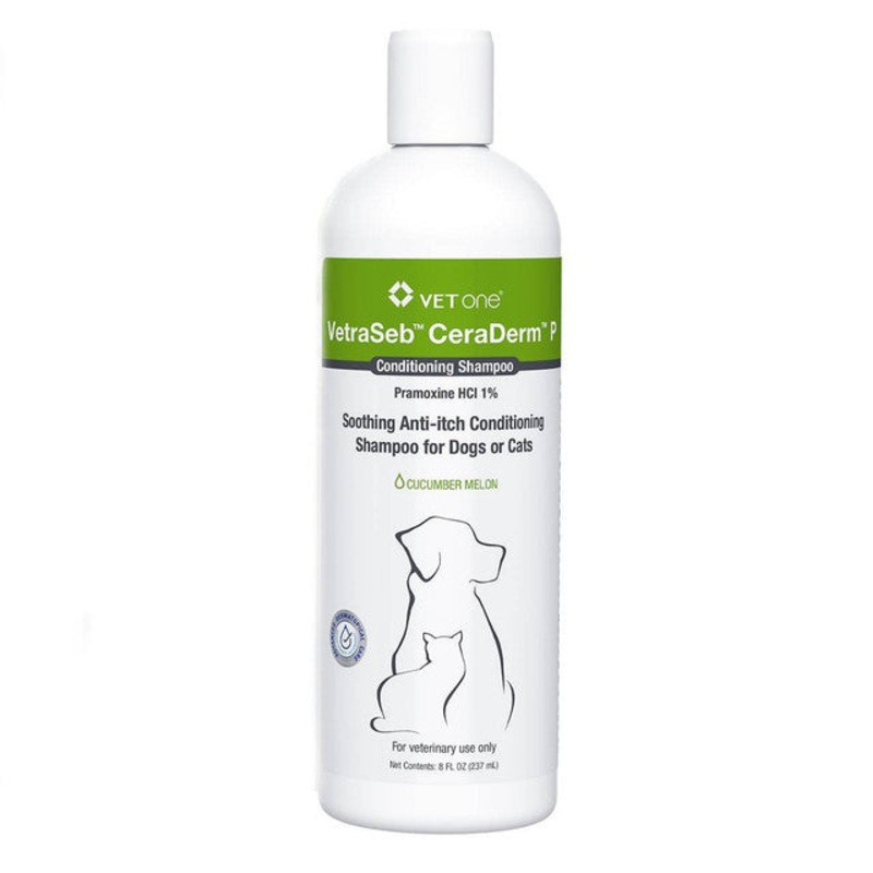 Vetraseb CeraDerm P Shampoo 8 oz