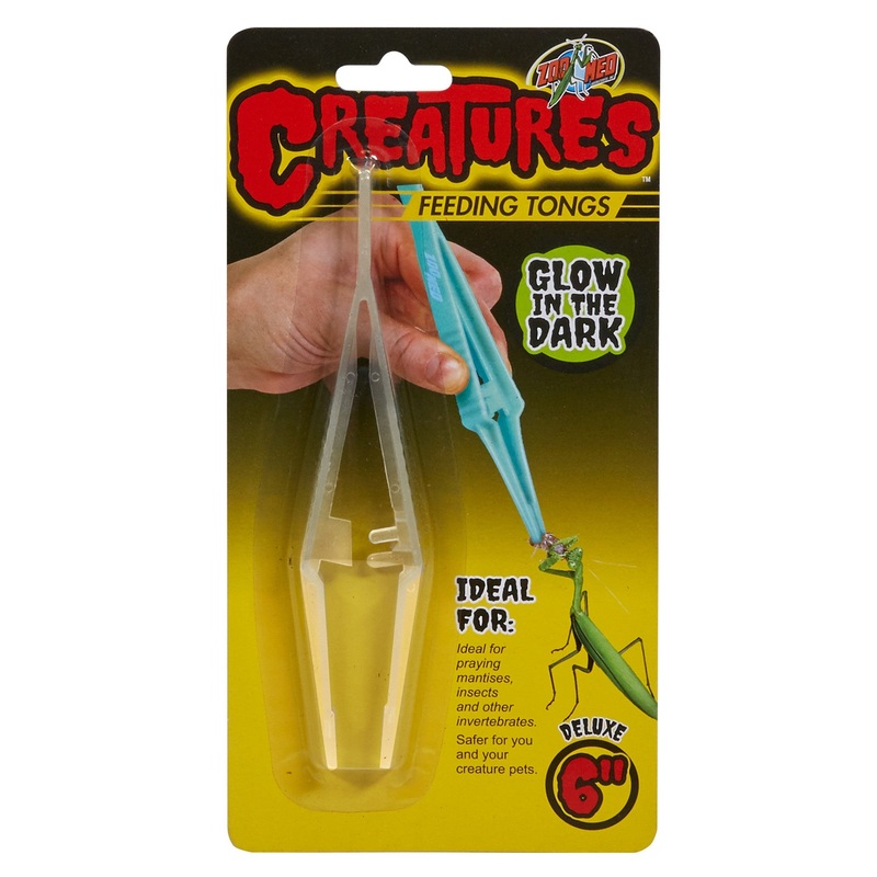 Zoo Med Creatures Glow In The Dark Feeding Tongs Glow In The Dark