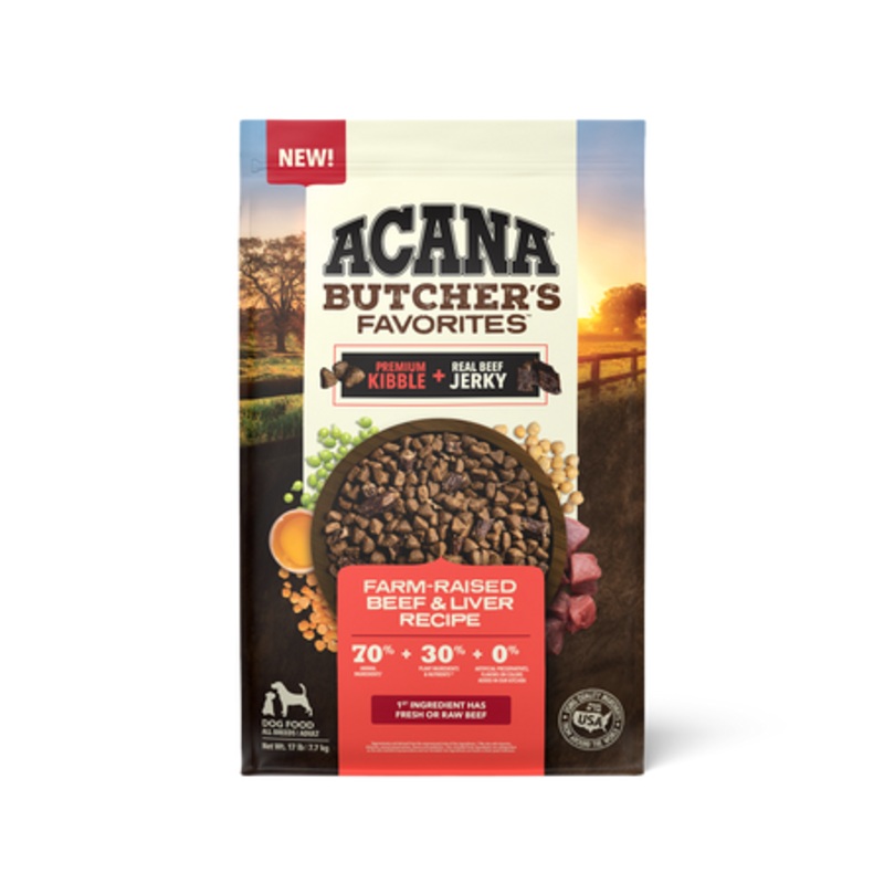 ACANA Butcher’s Favorites Farm-Raised Beef & Liver Recipe Dry Dog Food