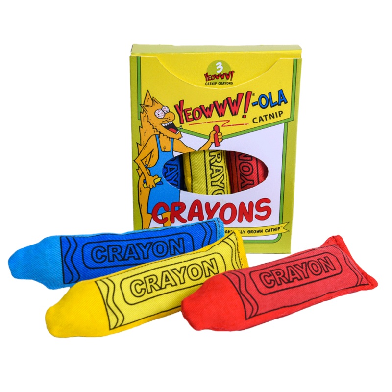 Ducky World Yeowww! Catnip Crayons Combo Pack
