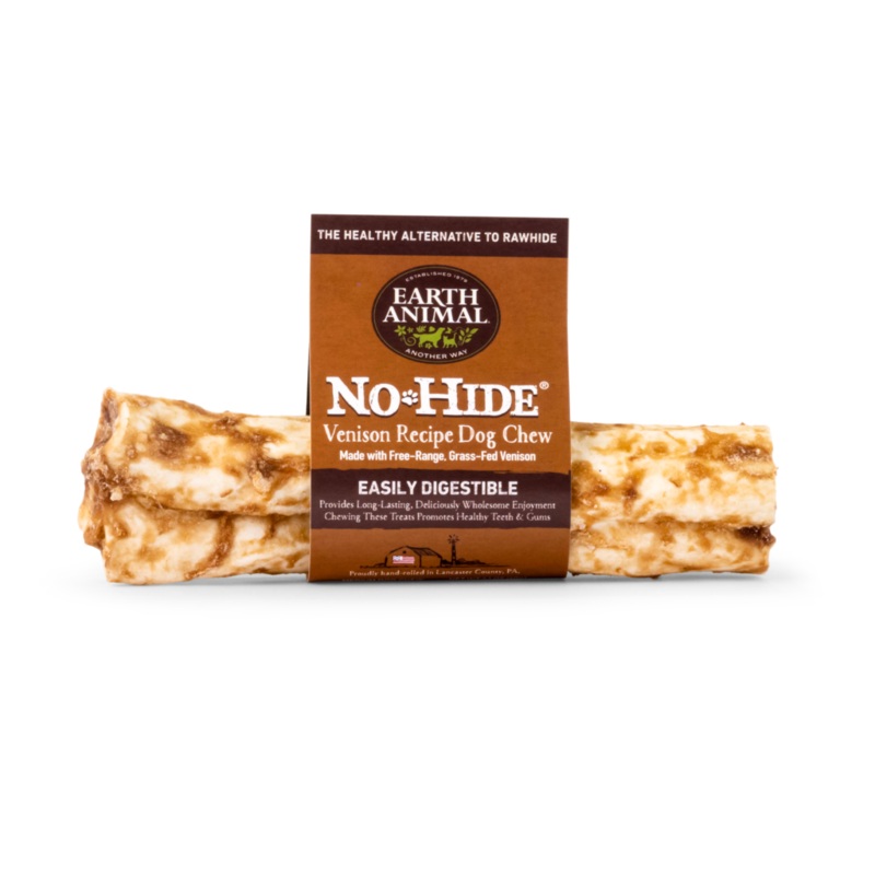 Earth Animal No Hide Venison Roll 7″ Dog Chew