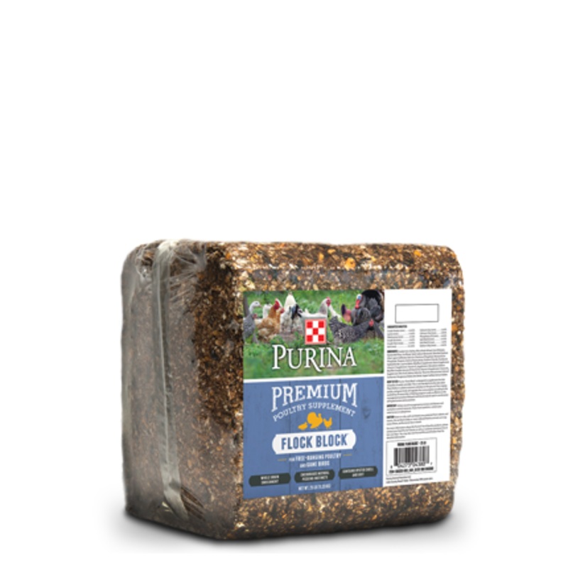 Purina Flock Block 25 lbs