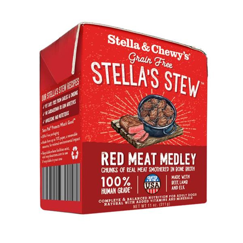 Stella & Chewy’s 11 oz Red Meat Medley Food Topper for Dog