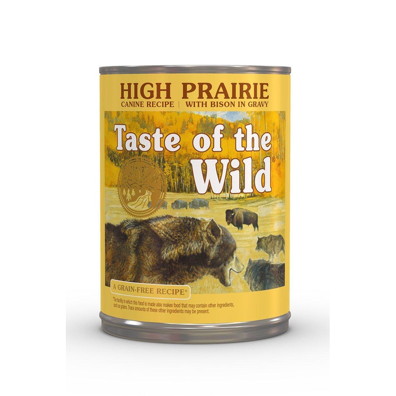 Taste of the Wild High Prairie Wet Dog Food 13 oz