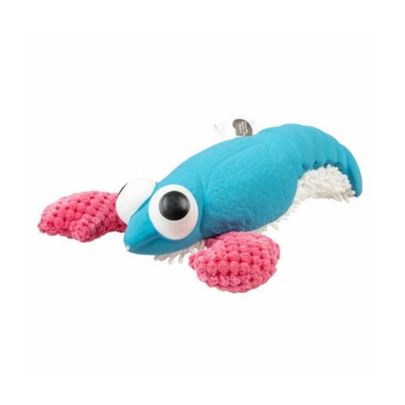 Duvo+ Plush & Latex Lobster 24×18.5×6.5cm blue/pink