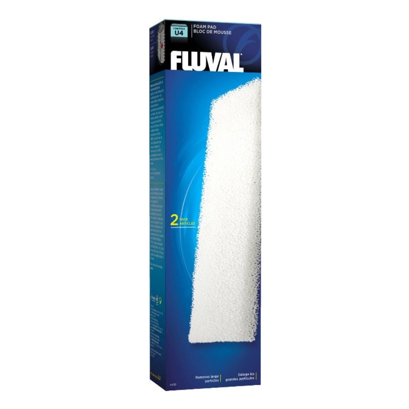 Fluval U4 Underwater Filter Foam Pads – 2 Pack