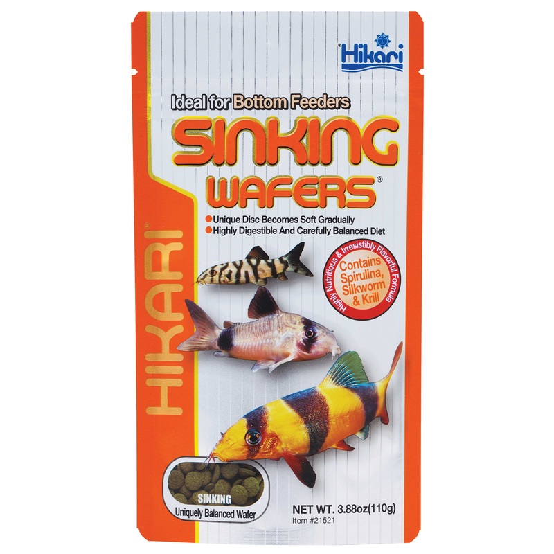 Hikari Sinking Wafers for Bottom Feeders 3.88 Oz