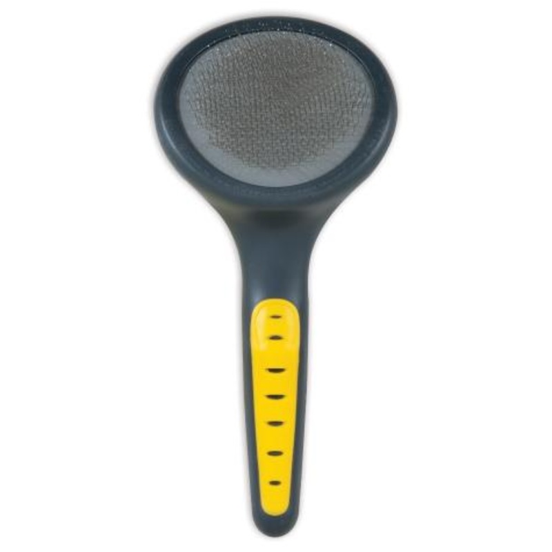 JW Gripsoft Slicker Brush With Soft Pins Large