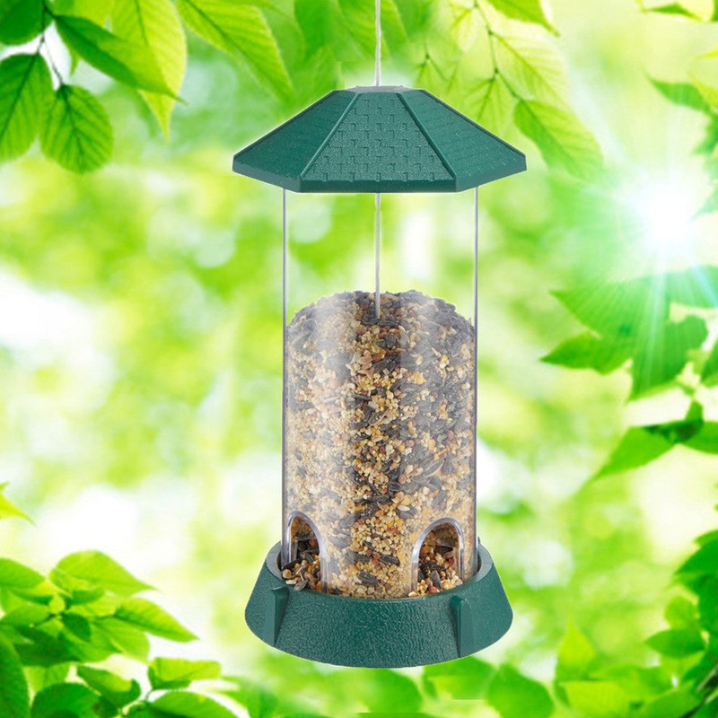 North States Village Collection Green Gazebo Birdfeeder Green