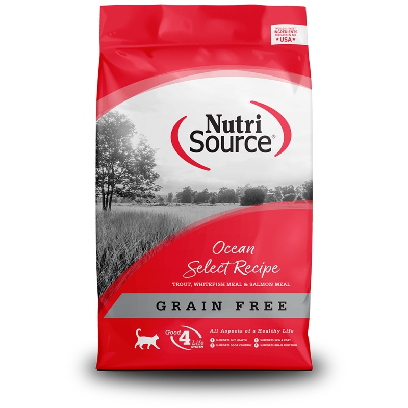 NutriSource Ocean Select Recipe Healthy Grain Free Cat Food