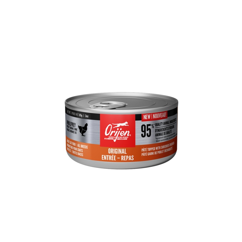 Orijen Original Entree Super Premium Pate Canned Cat Food Individual 85g