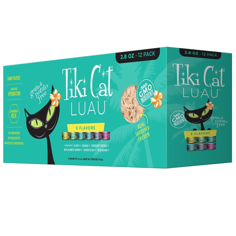 Tiki Cat Queen Emma Luau Variety Pack 2.8 oz