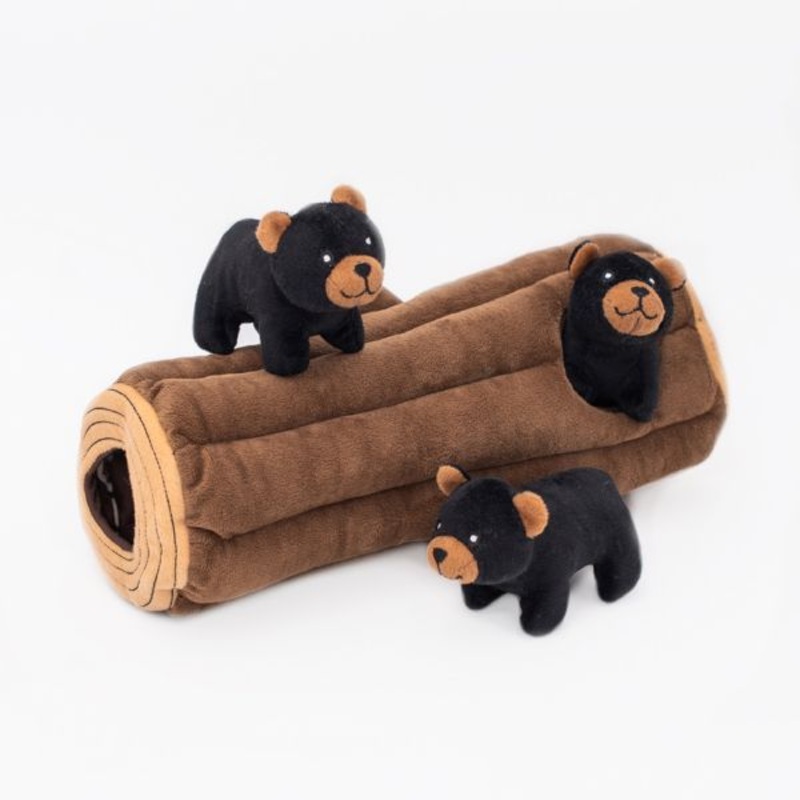 Zippy Burrow – Black Bear Log